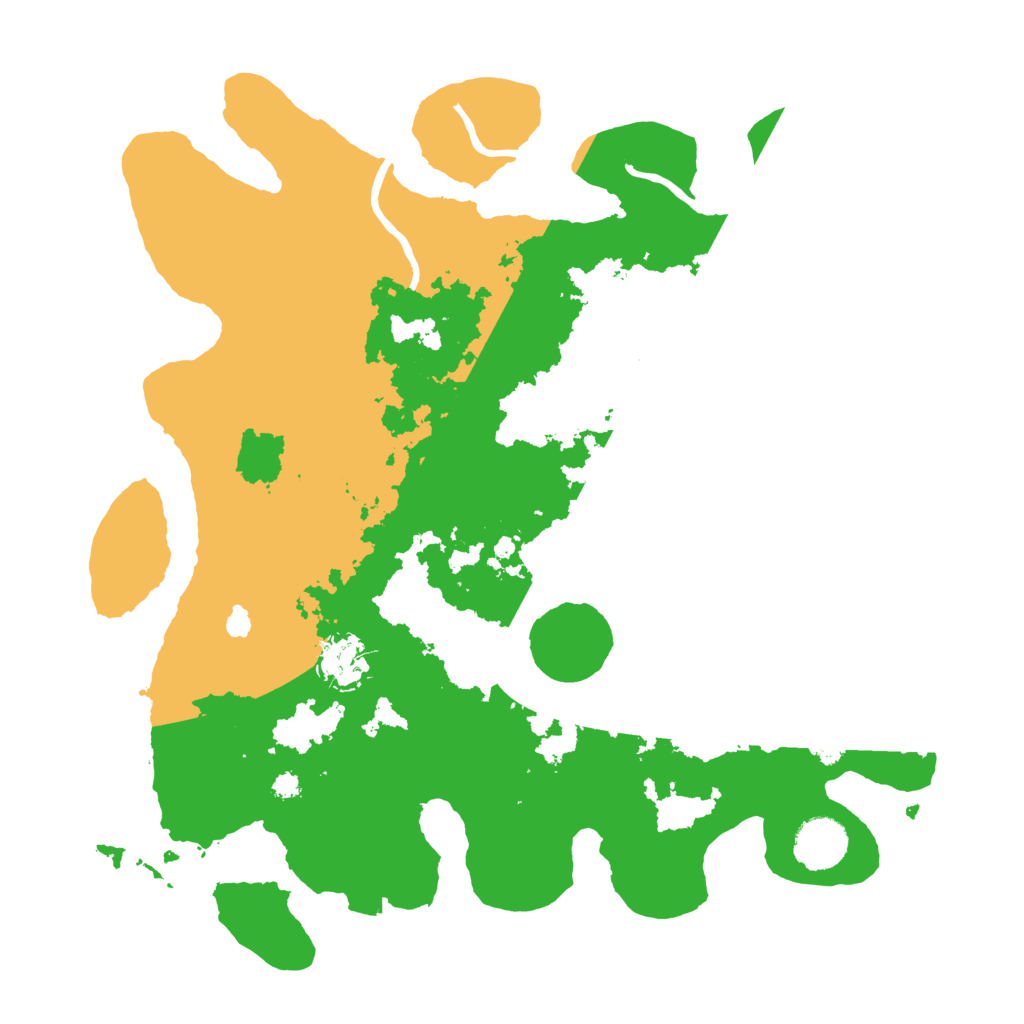 Biome Rust Map: Procedural Map, Size: 3500, Seed: 2118037688