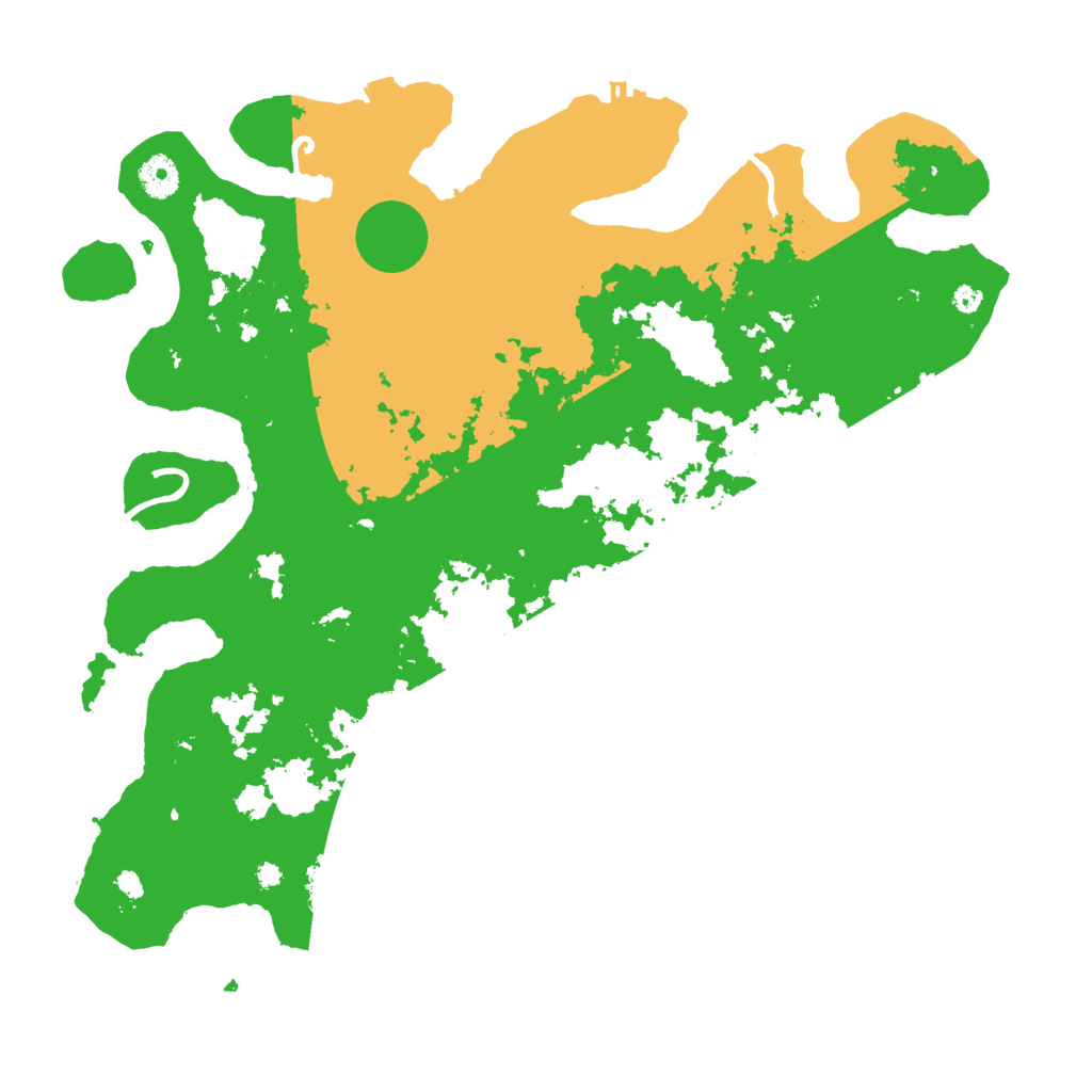 Biome Rust Map: Procedural Map, Size: 4000, Seed: 1266