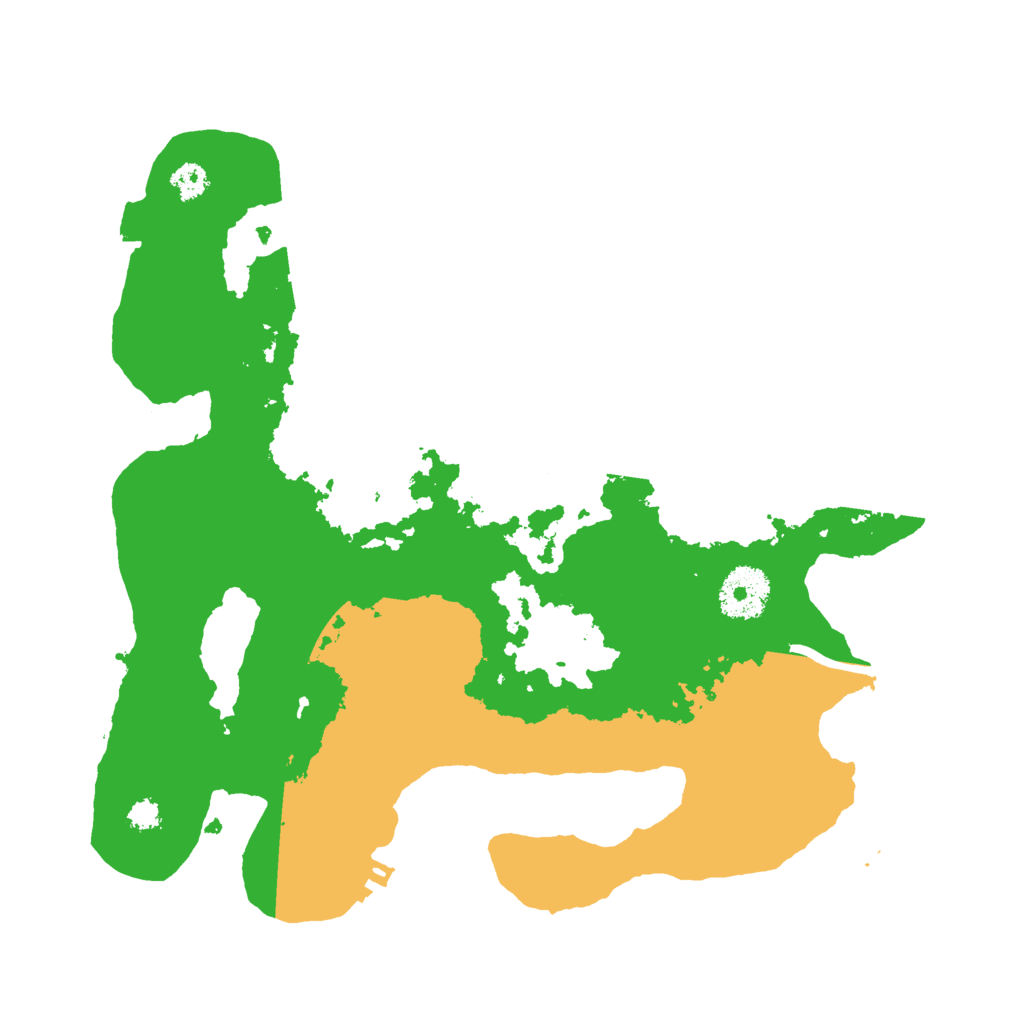 Biome Rust Map: Procedural Map, Size: 3000, Seed: 64363