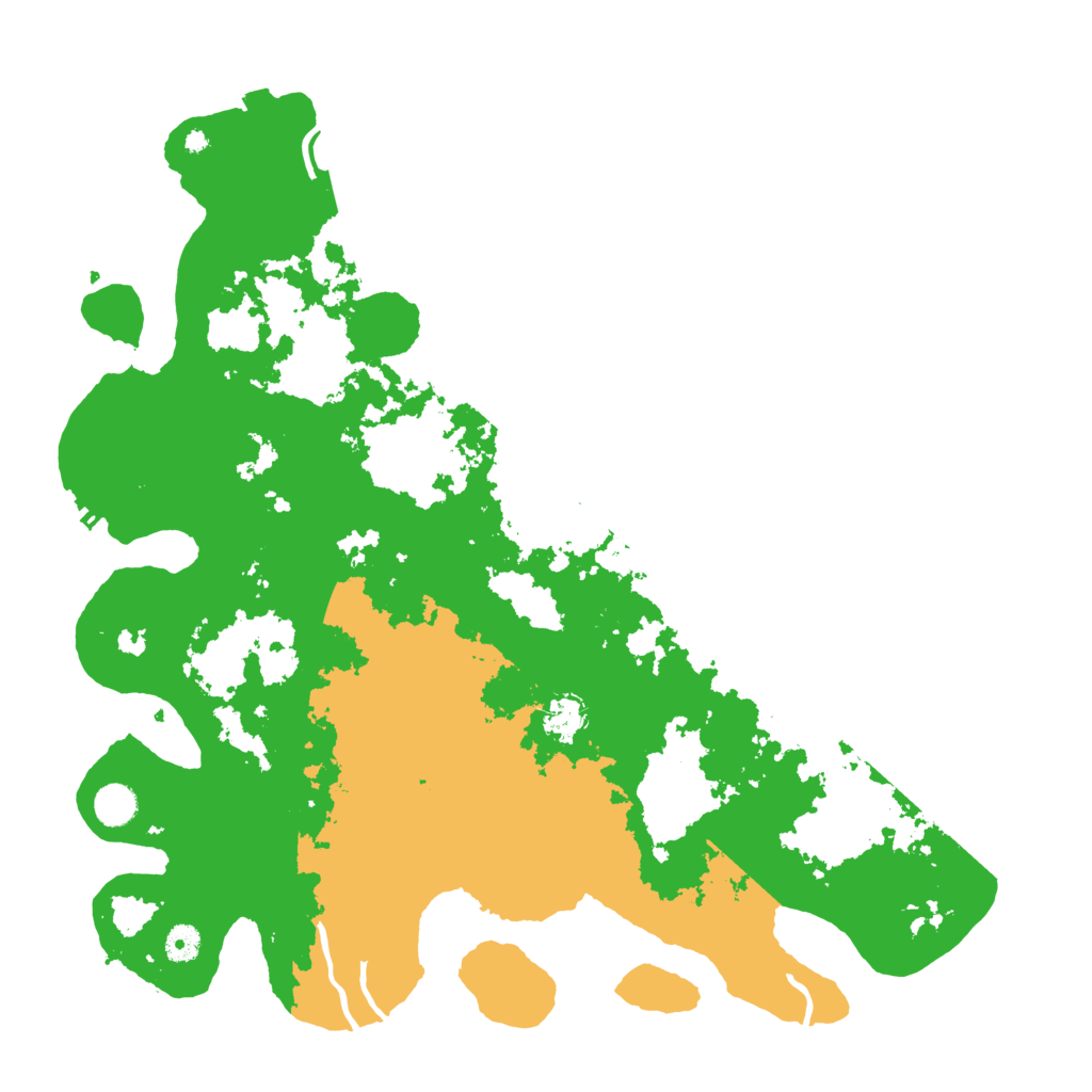 Biome Rust Map: Procedural Map, Size: 4500, Seed: 819172228