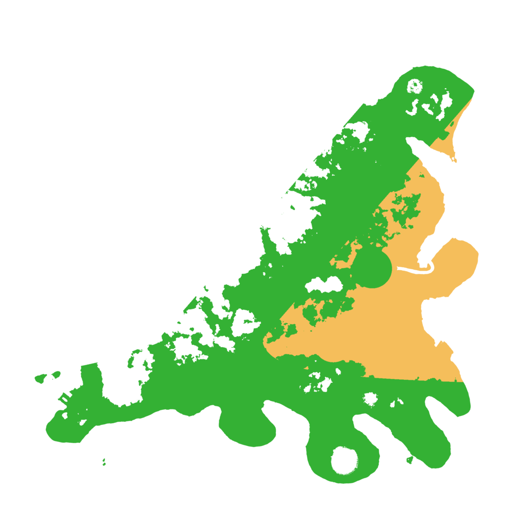 Biome Rust Map: Procedural Map, Size: 3500, Seed: 363023143