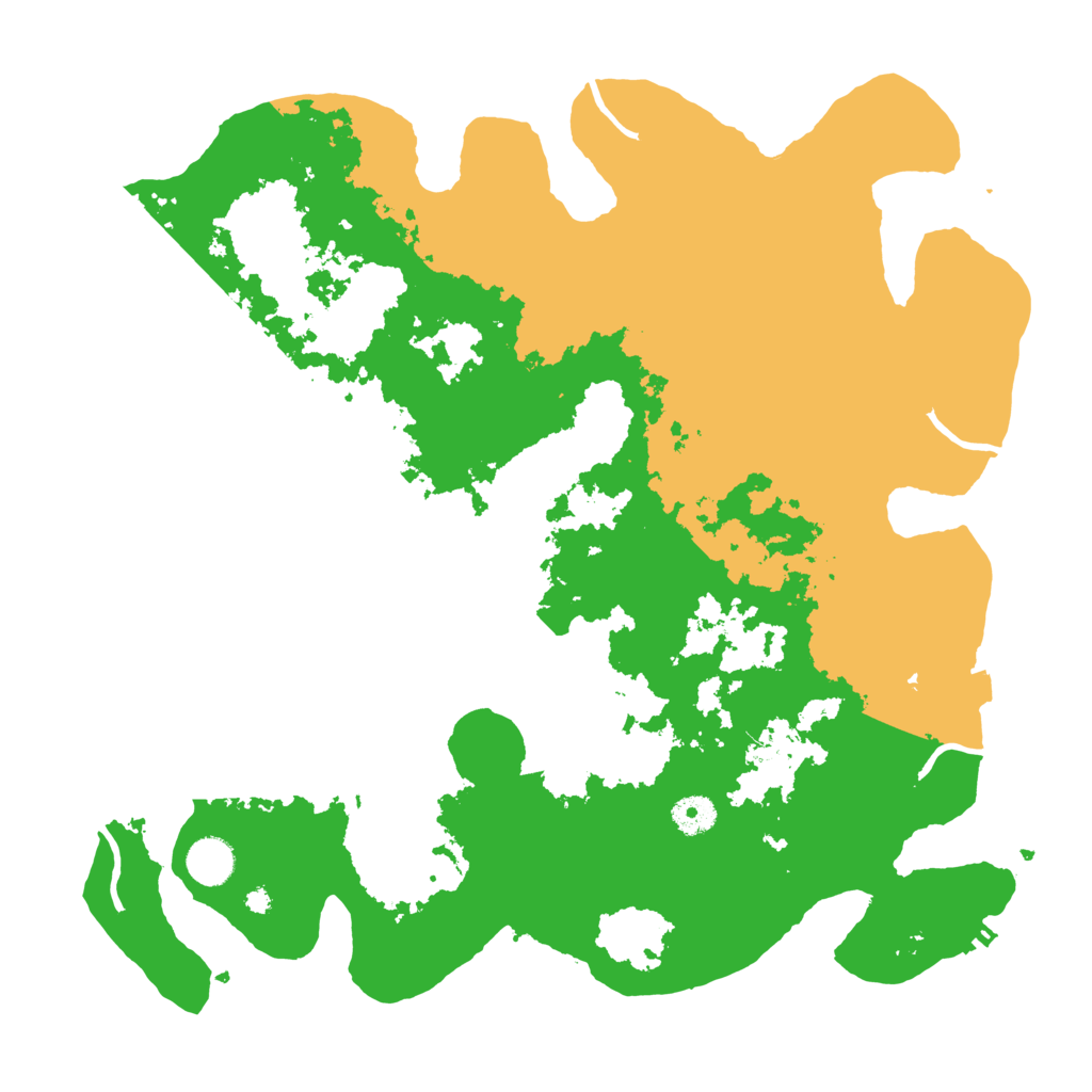 Biome Rust Map: Procedural Map, Size: 4000, Seed: 6745