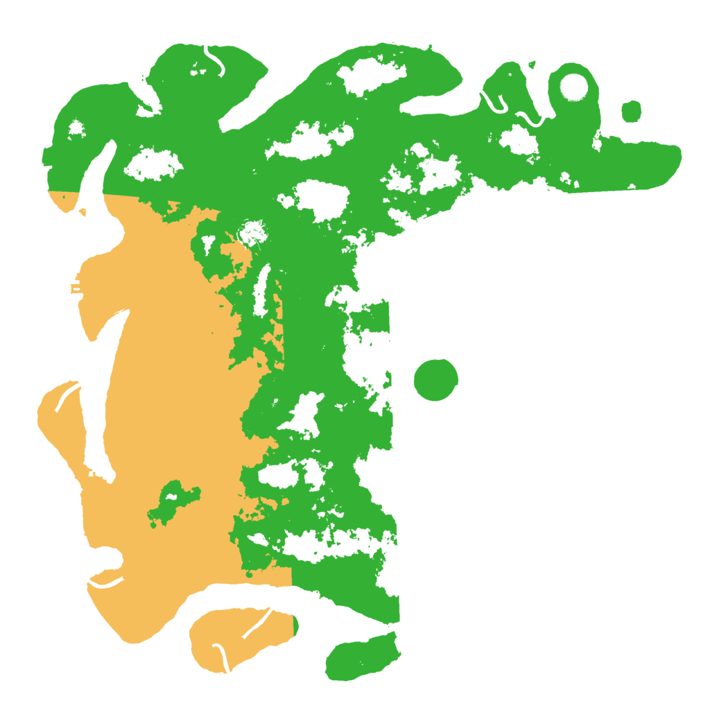 Biome Rust Map: Procedural Map, Size: 4550, Seed: 1555555544