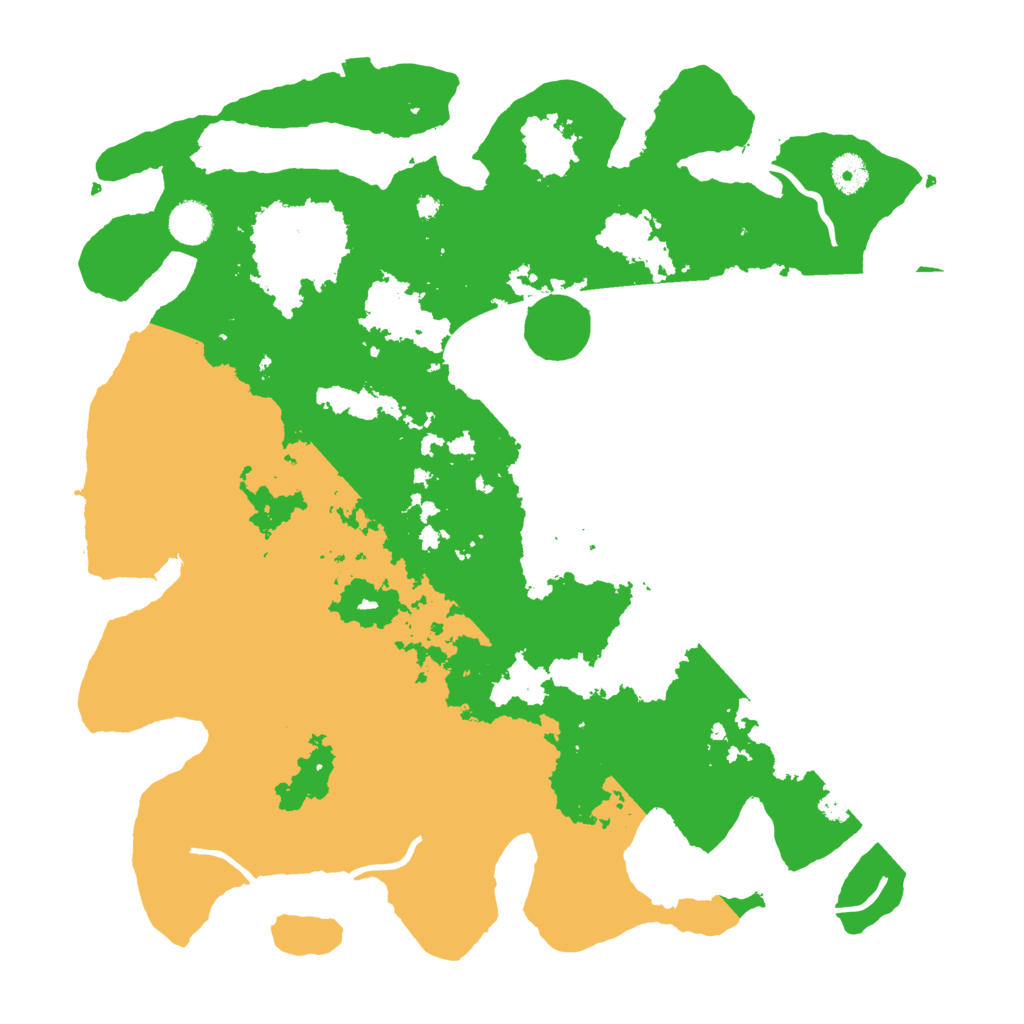 Biome Rust Map: Procedural Map, Size: 4100, Seed: 736576743