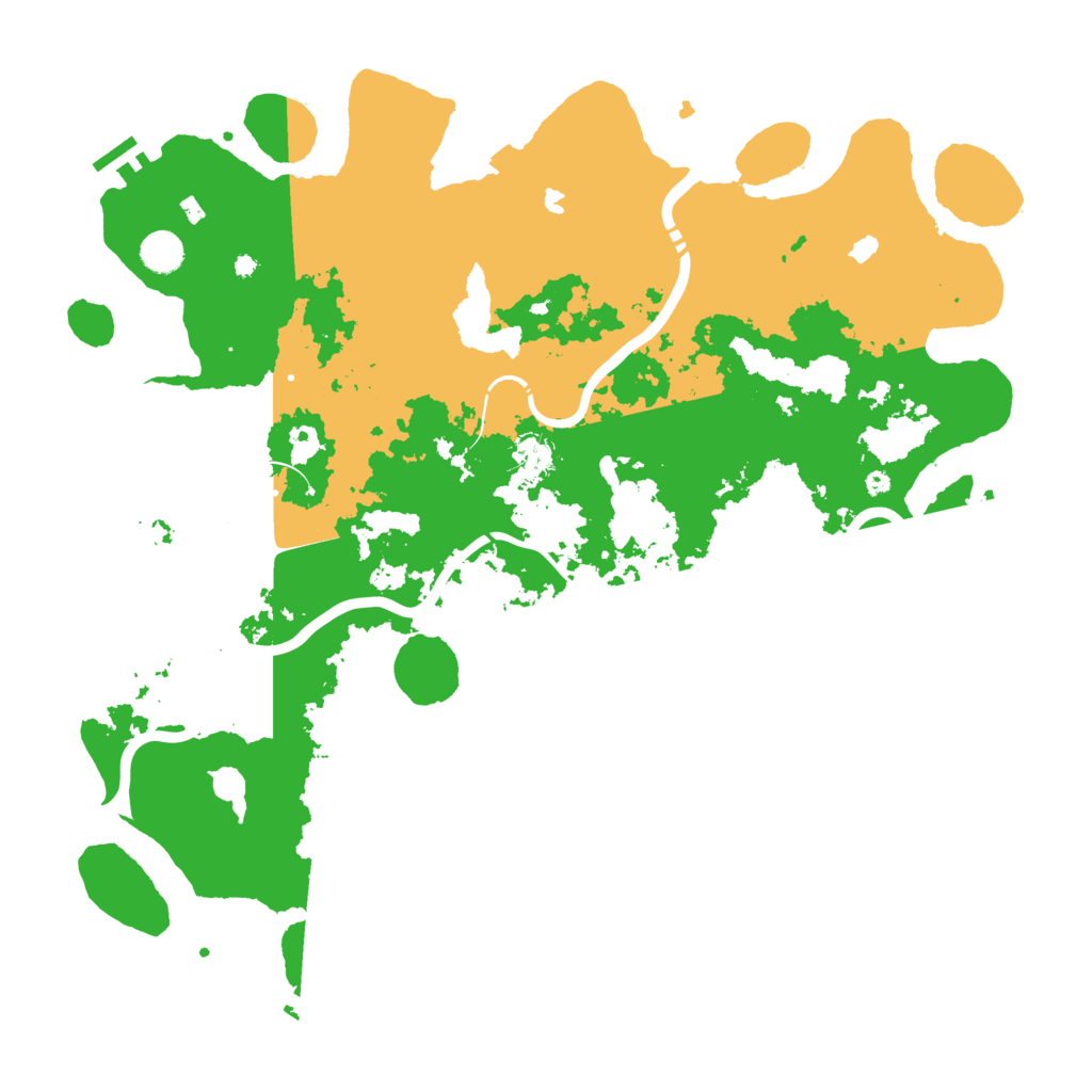 Biome Rust Map: Procedural Map, Size: 4500, Seed: 312068670