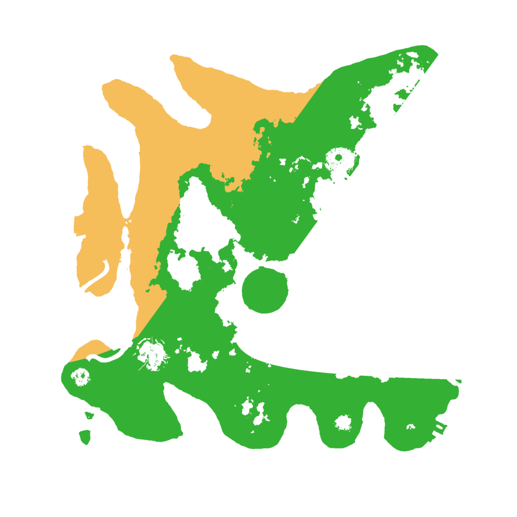 Biome Rust Map: Procedural Map, Size: 3000, Seed: 1744608014