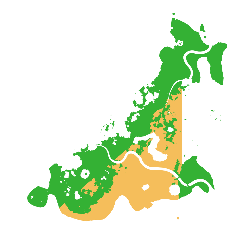 Biome Rust Map: Procedural Map, Size: 4000, Seed: 2109762093