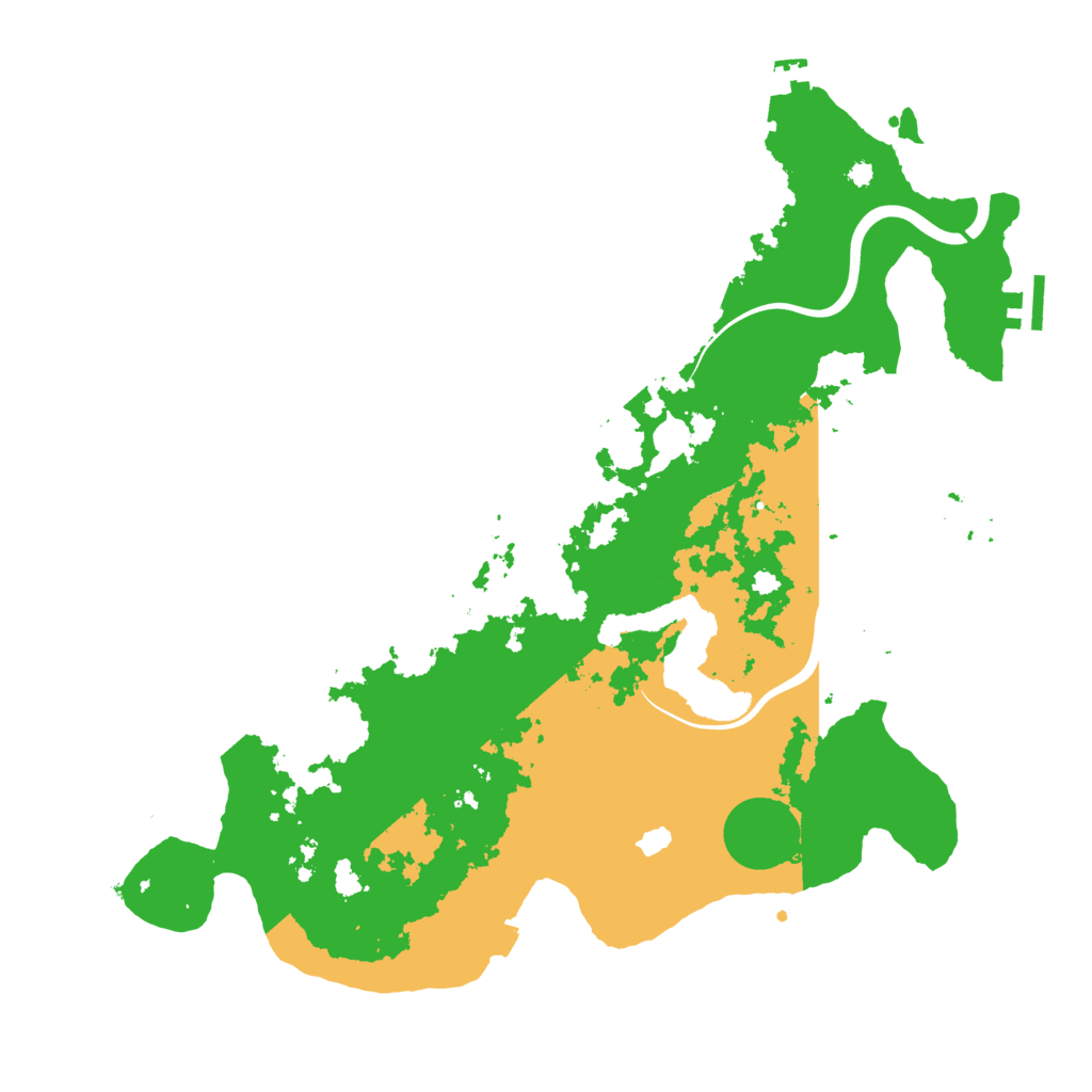 Biome Rust Map: Procedural Map, Size: 4000, Seed: 2109762093