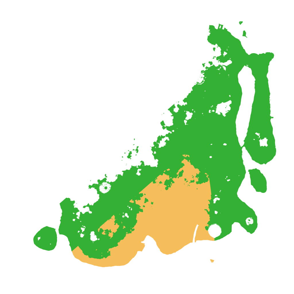 Biome Rust Map: Procedural Map, Size: 4000, Seed: 2109762093