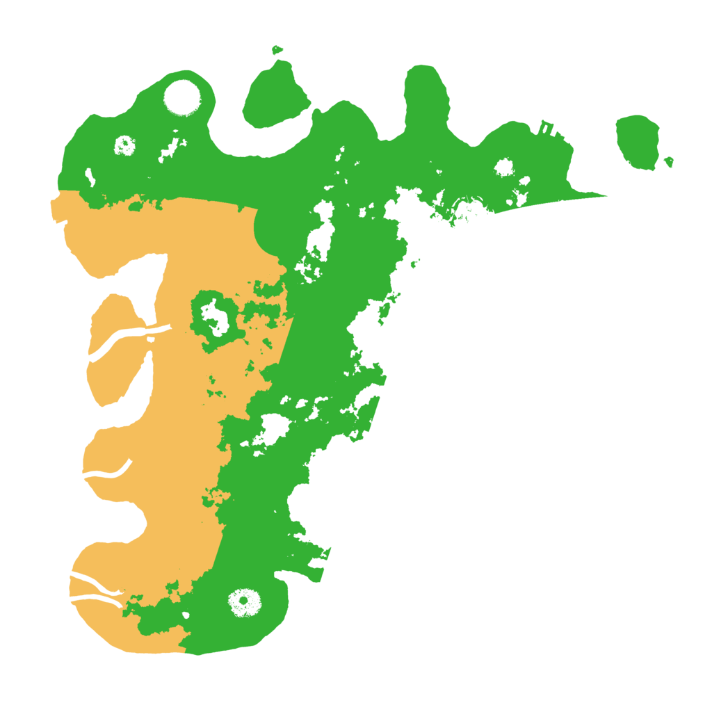 Biome Rust Map: Procedural Map, Size: 3500, Seed: 1678660752