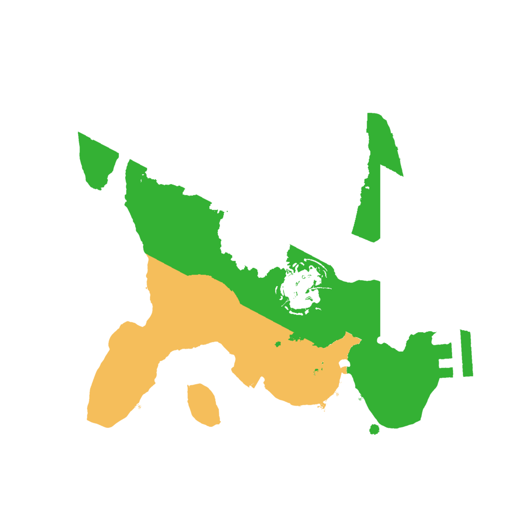 Biome Rust Map: Procedural Map, Size: 2000, Seed: 41897