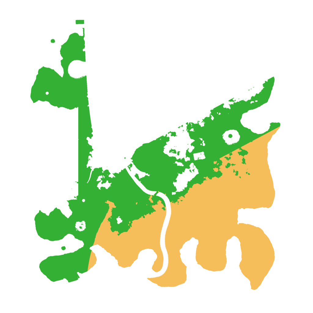 Biome Rust Map: Procedural Map, Size: 3000, Seed: 2106480910