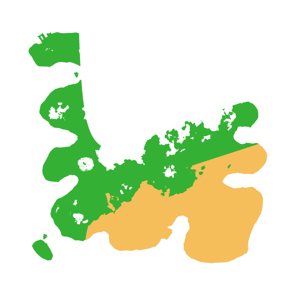 Biome Rust Map: Procedural Map, Size: 3000, Seed: 843807445
