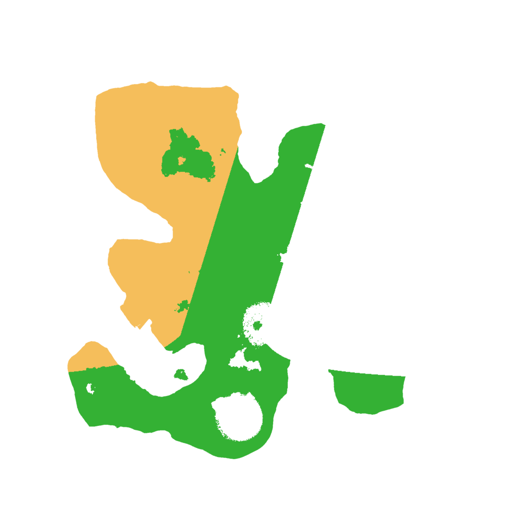 Biome Rust Map: Procedural Map, Size: 2000, Seed: 2697531