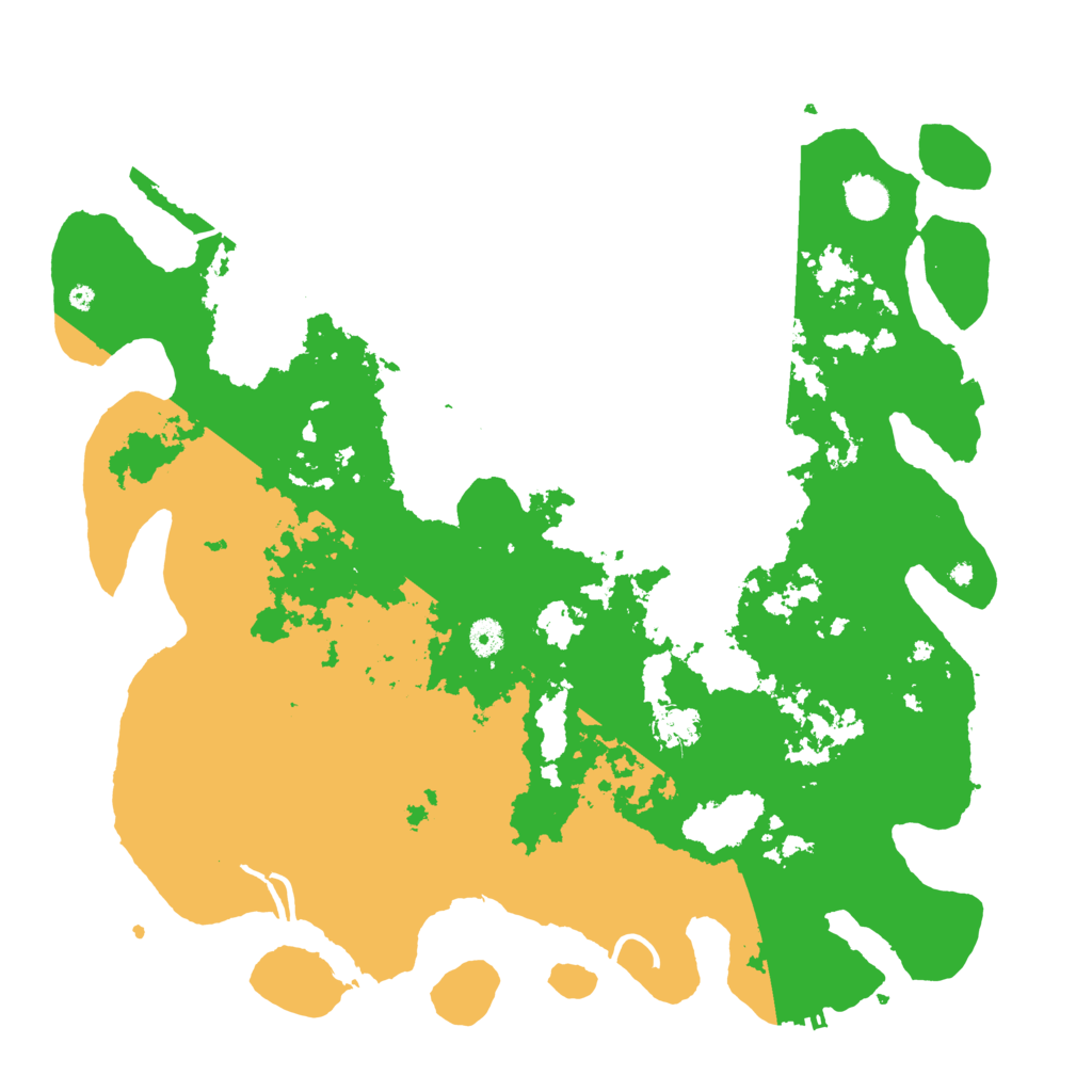 Biome Rust Map: Procedural Map, Size: 4500, Seed: 468493814