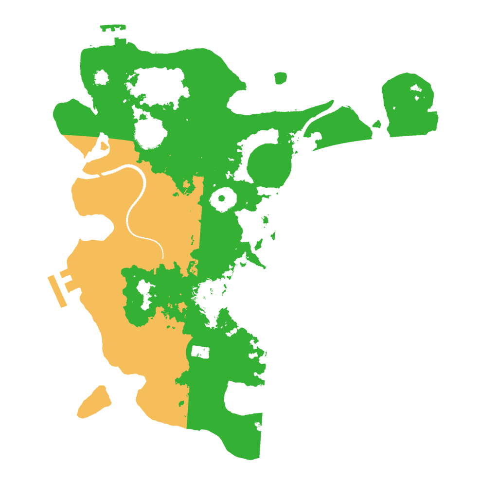 Biome Rust Map: Procedural Map, Size: 3000, Seed: 1957121379