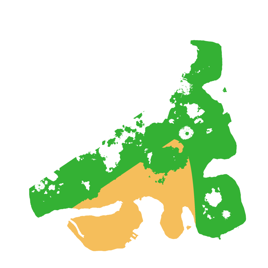 Biome Rust Map: Procedural Map, Size: 3000, Seed: 1610419785