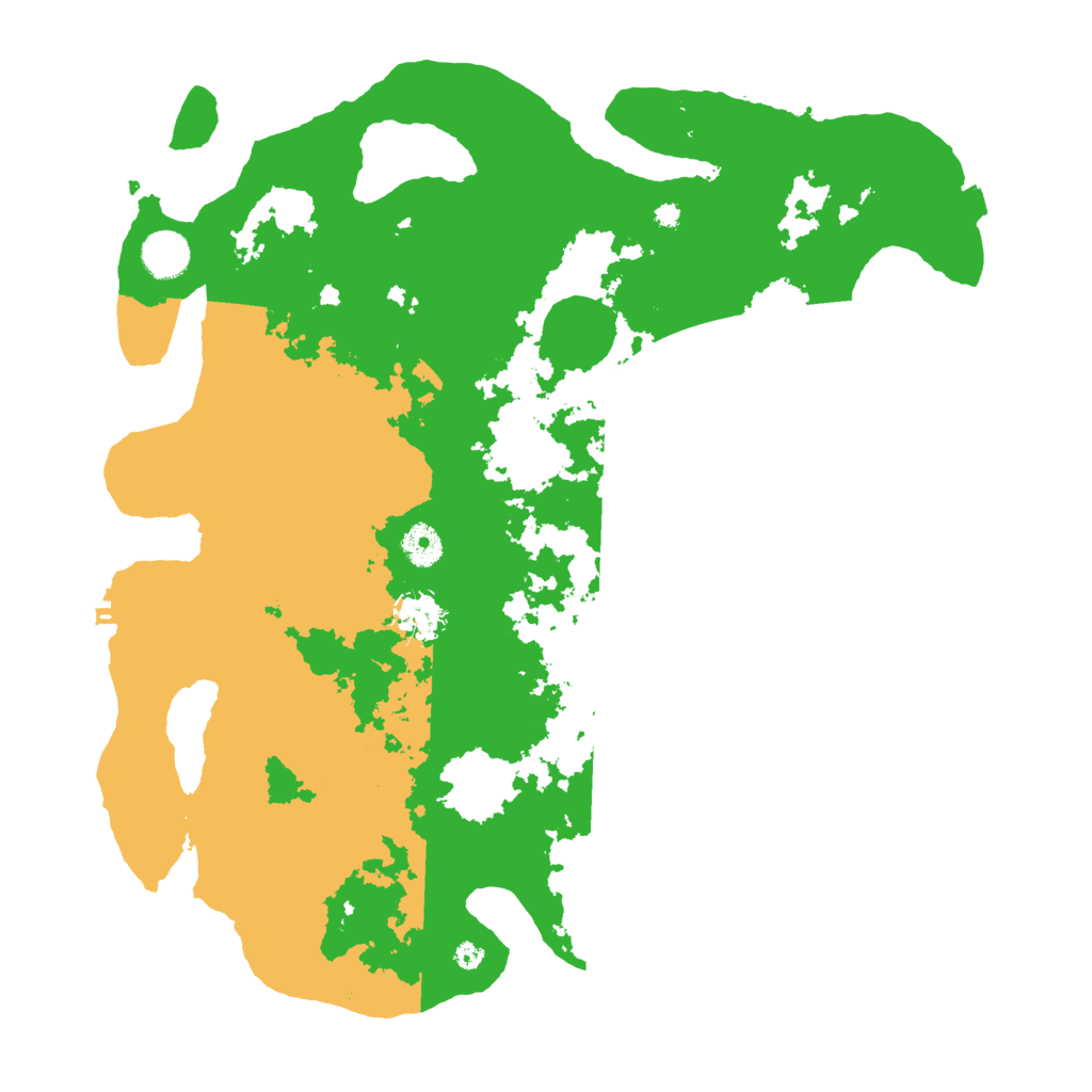 Biome Rust Map: Procedural Map, Size: 4000, Seed: 1251105991