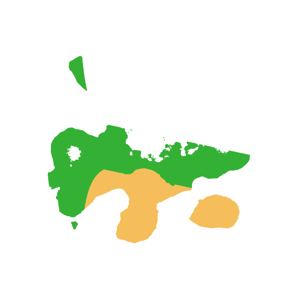 Biome Rust Map: Procedural Map, Size: 2000, Seed: 44564564