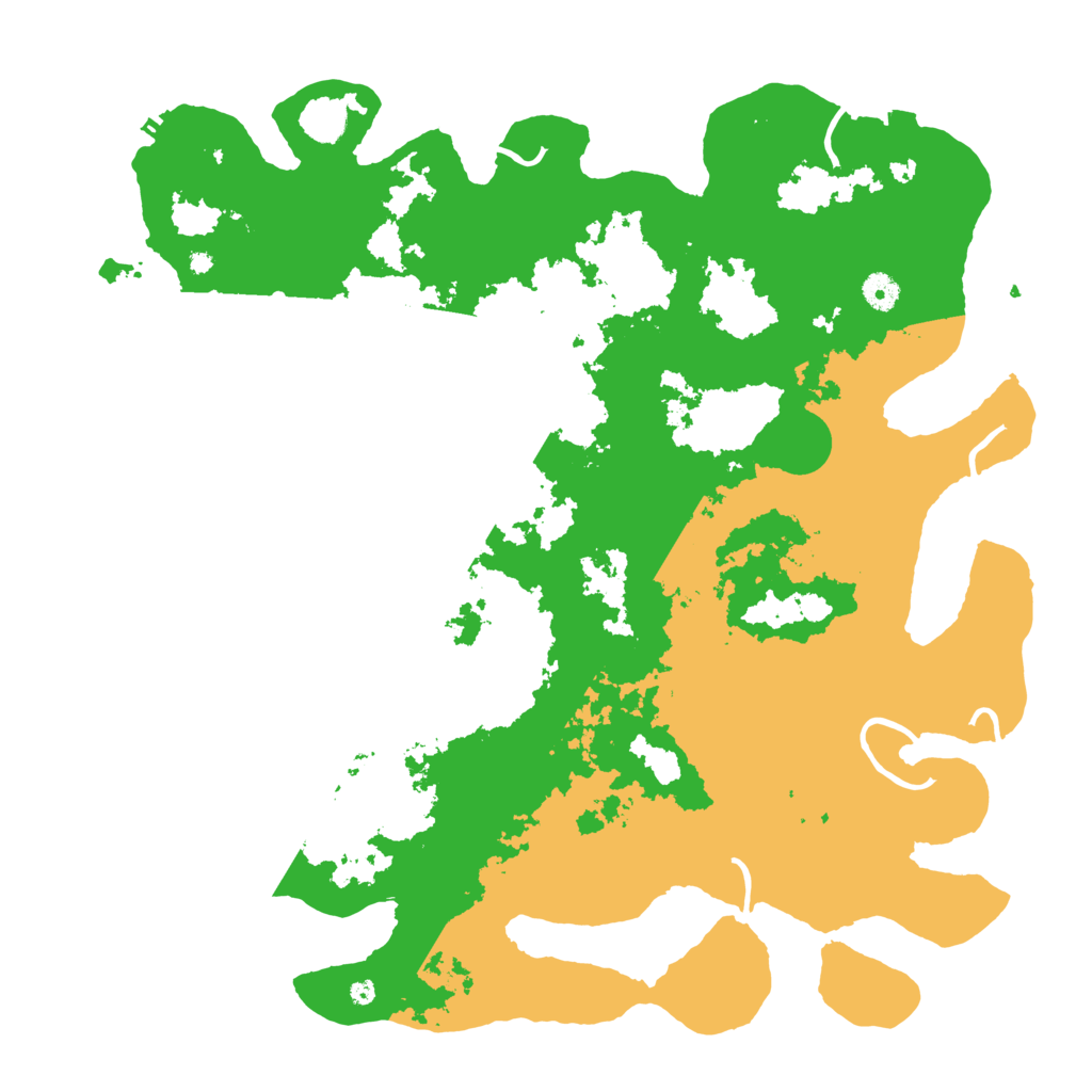 Biome Rust Map: Procedural Map, Size: 4500, Seed: 1424473082