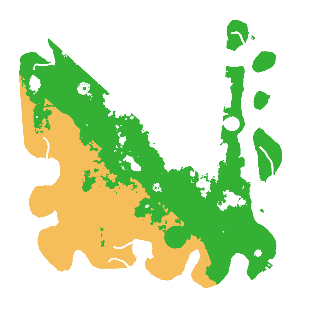 Biome Rust Map: Procedural Map, Size: 3700, Seed: 1225839789