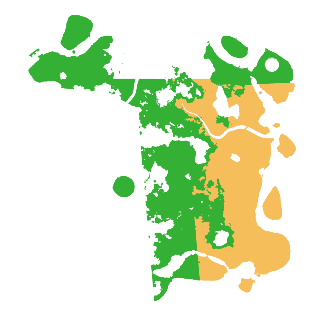 Biome Rust Map: Procedural Map, Size: 4000, Seed: 8702451