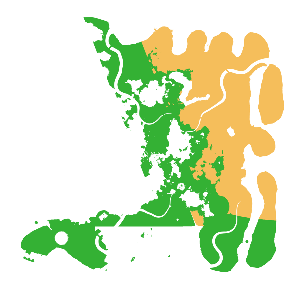 Biome Rust Map: Procedural Map, Size: 4000, Seed: 1691643364