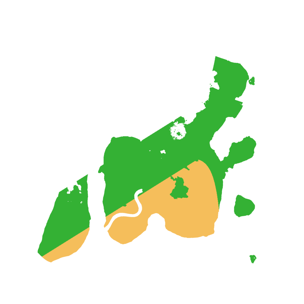 Biome Rust Map: Procedural Map, Size: 2001, Seed: 163080854