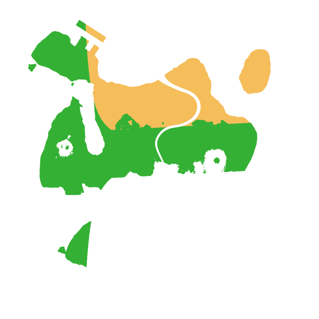 Biome Rust Map: Procedural Map, Size: 2000, Seed: 830892900