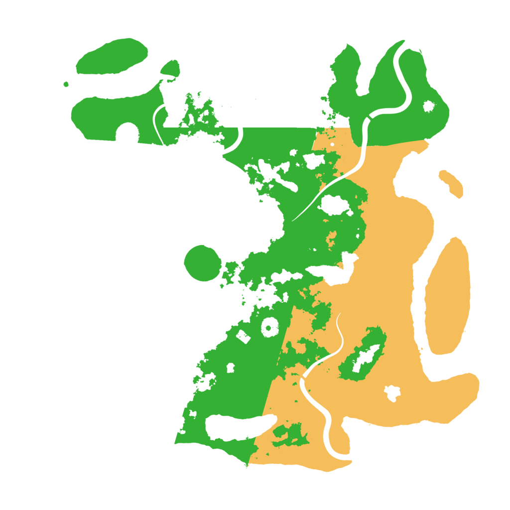 Biome Rust Map: Procedural Map, Size: 4000, Seed: 639455419