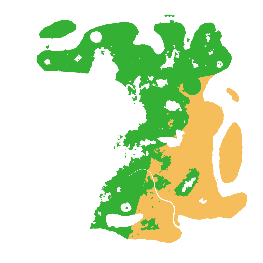 Biome Rust Map: Procedural Map, Size: 4000, Seed: 639455419