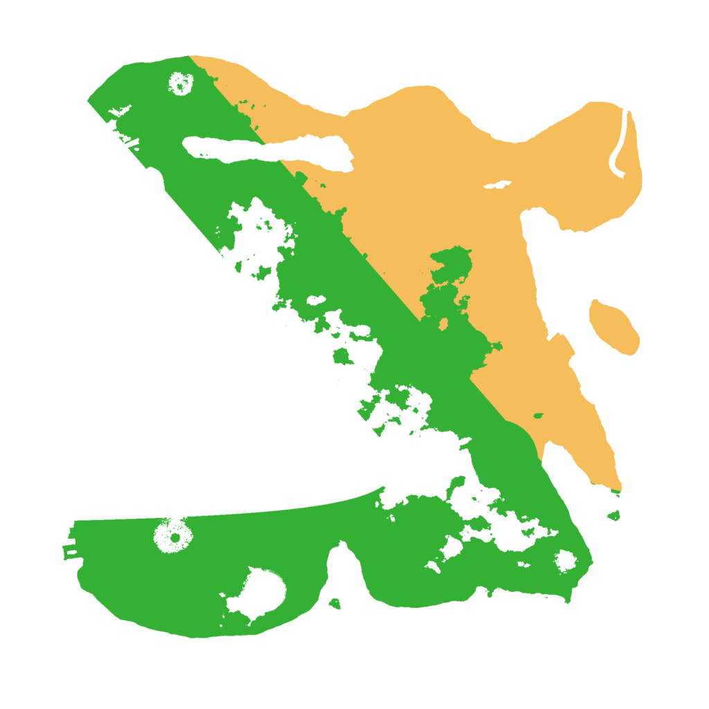 Biome Rust Map: Procedural Map, Size: 3000, Seed: 41122