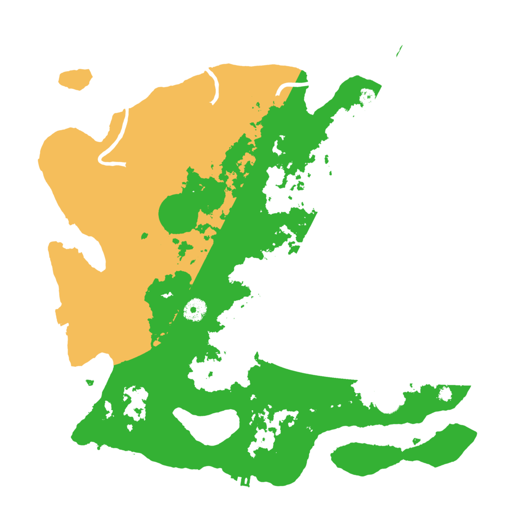 Biome Rust Map: Procedural Map, Size: 3500, Seed: 751701613