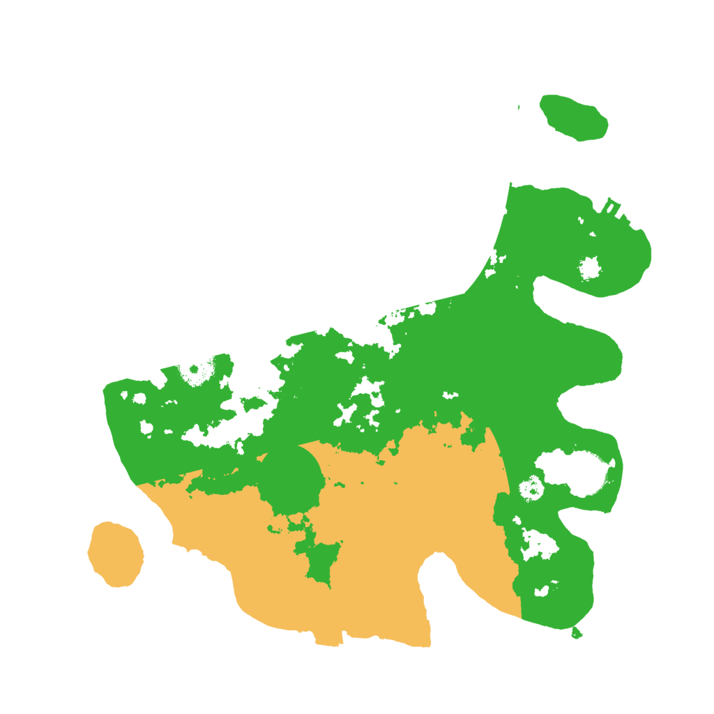 Biome Rust Map: Procedural Map, Size: 3000, Seed: 2119
