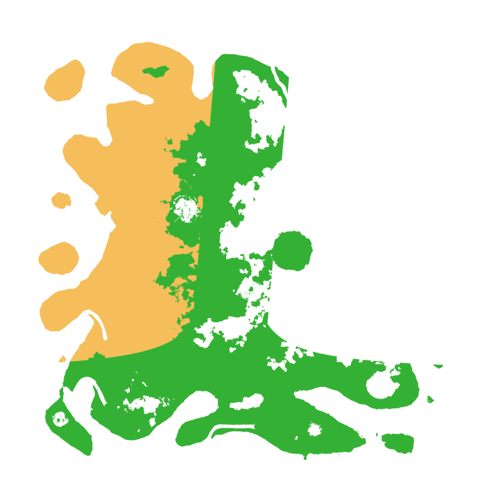 Biome Rust Map: Procedural Map, Size: 3500, Seed: 817996889