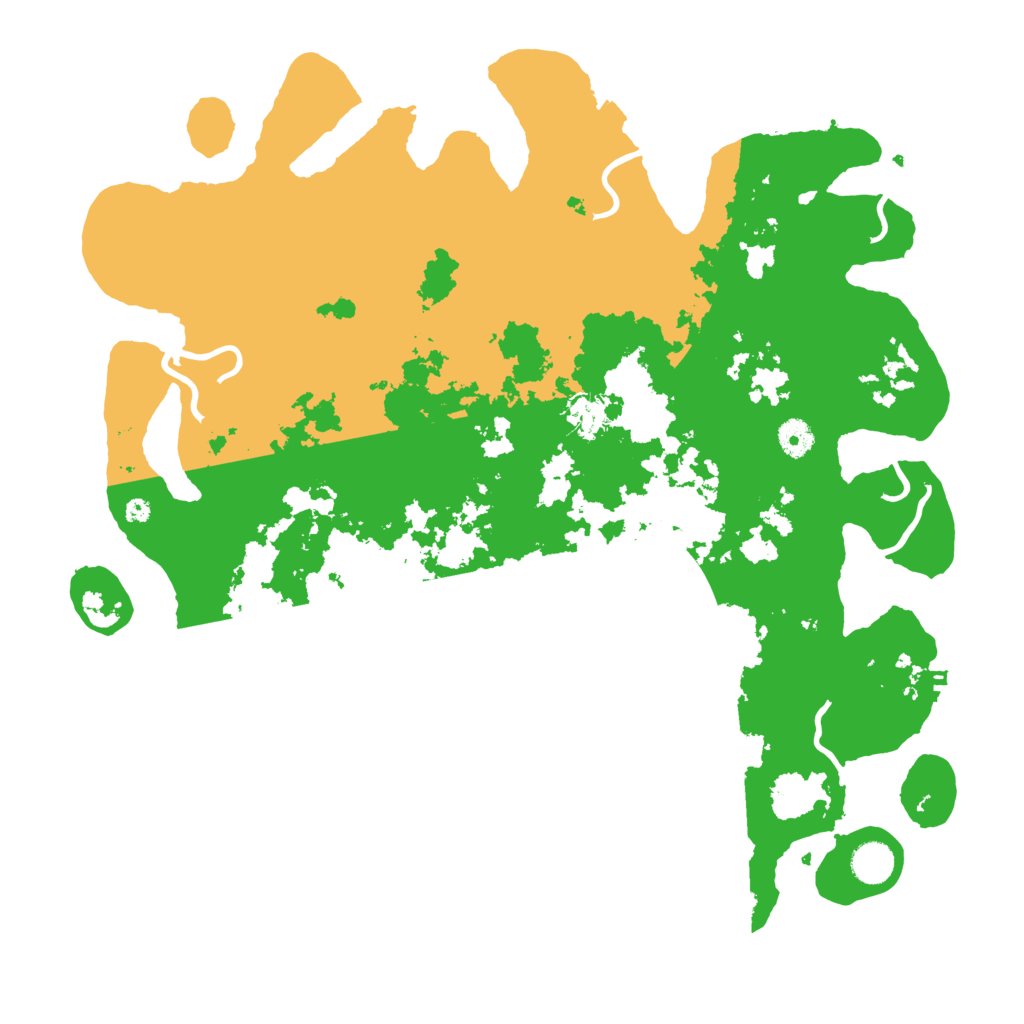 Biome Rust Map: Procedural Map, Size: 4250, Seed: 1052570607