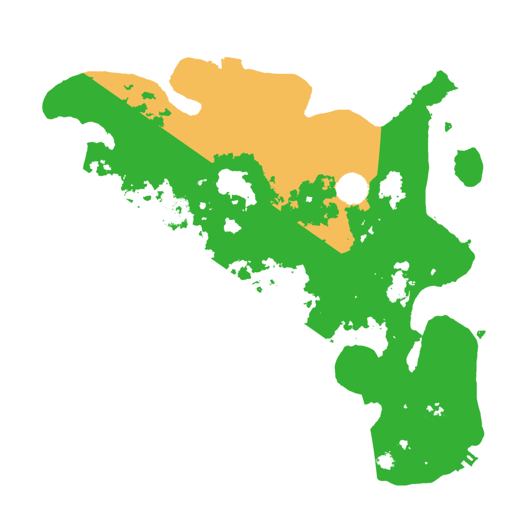 Biome Rust Map: Procedural Map, Size: 3000, Seed: 8458428