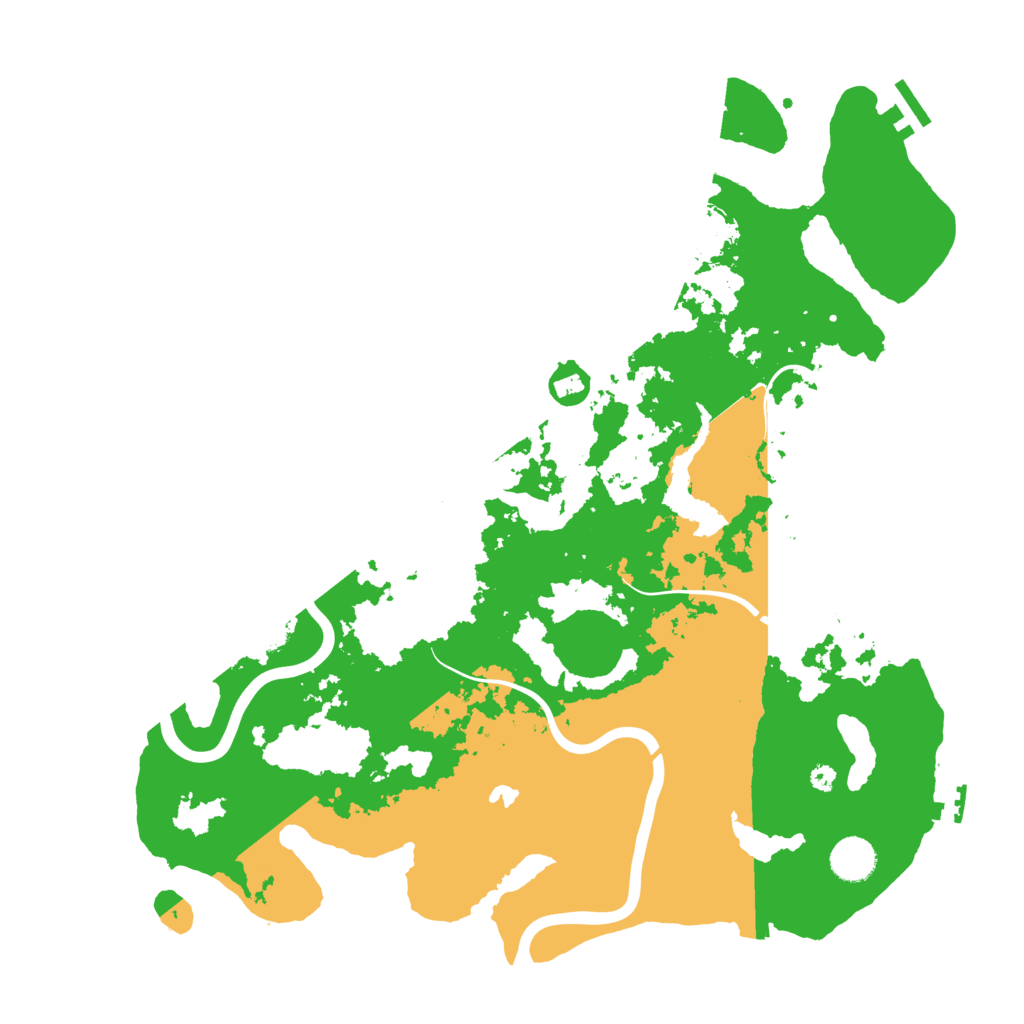 Biome Rust Map: Procedural Map, Size: 4000, Seed: 354129687