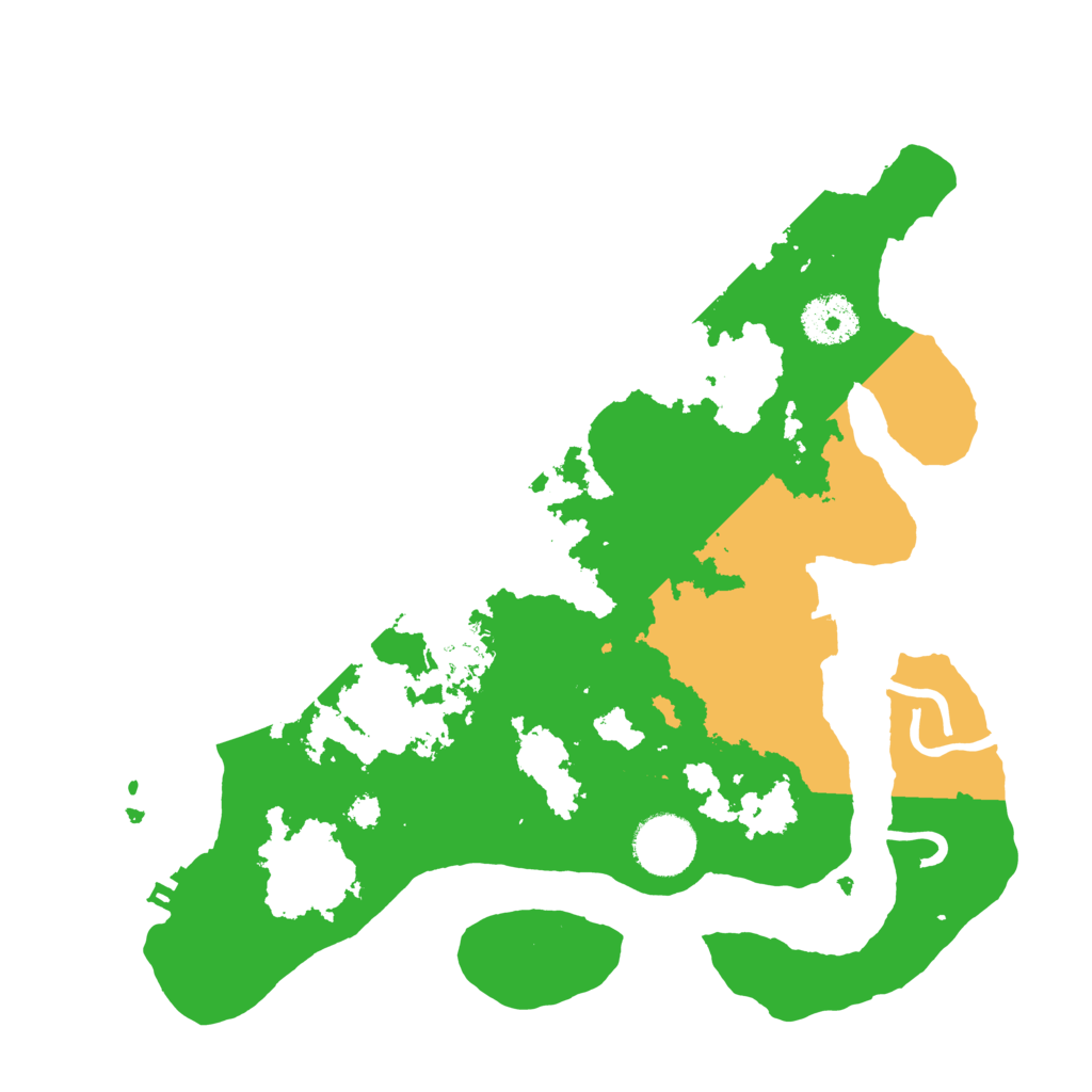 Biome Rust Map: Procedural Map, Size: 3100, Seed: 839647
