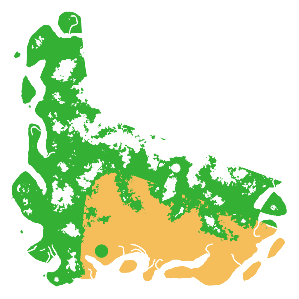 Biome Rust Map: Procedural Map, Size: 5965, Seed: 5965
