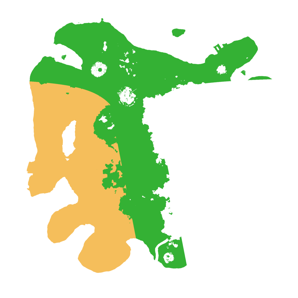 Biome Rust Map: Procedural Map, Size: 3000, Seed: 9786013