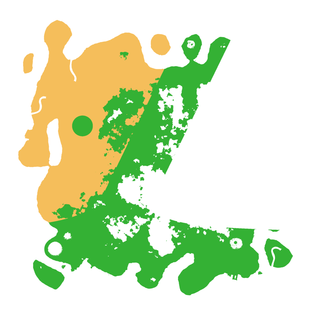 Biome Rust Map: Procedural Map, Size: 4000, Seed: 25241