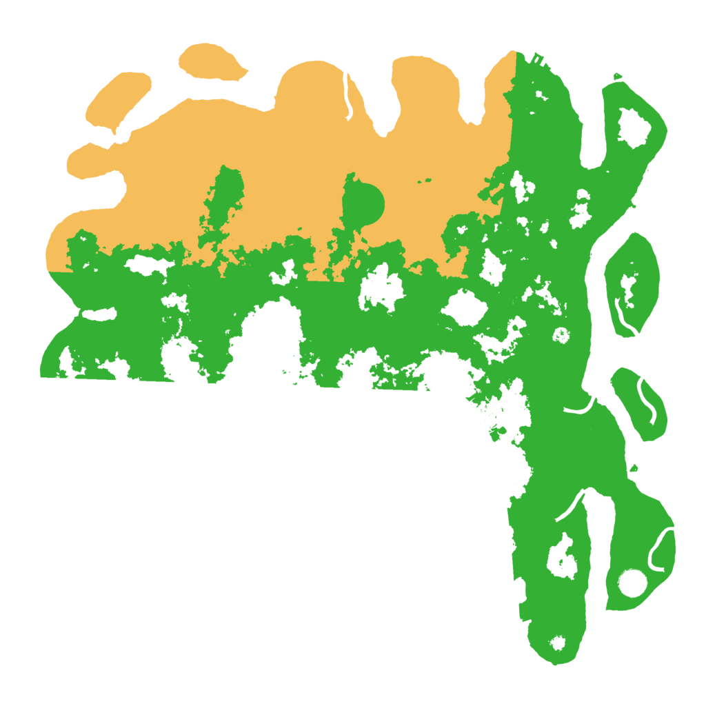 Biome Rust Map: Procedural Map, Size: 4400, Seed: 2061952149