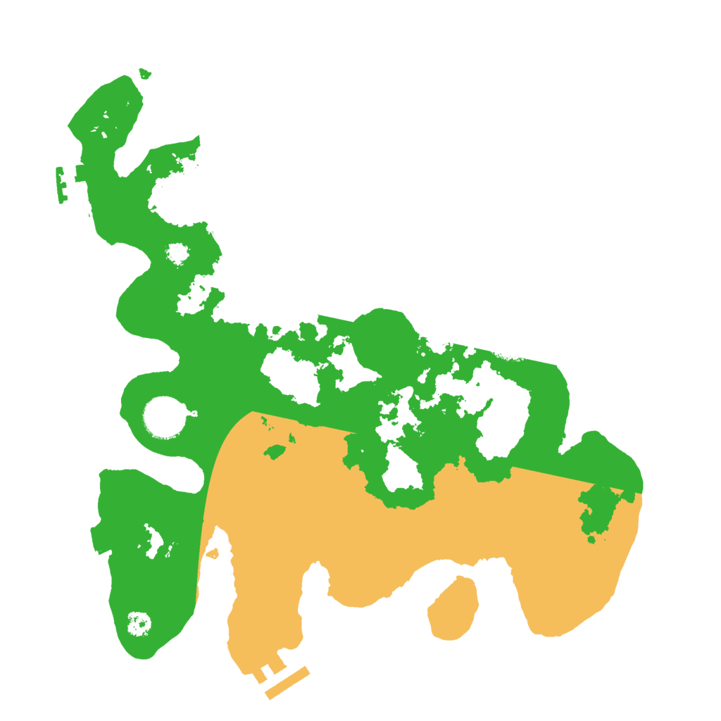 Biome Rust Map: Procedural Map, Size: 3000, Seed: 1916025652