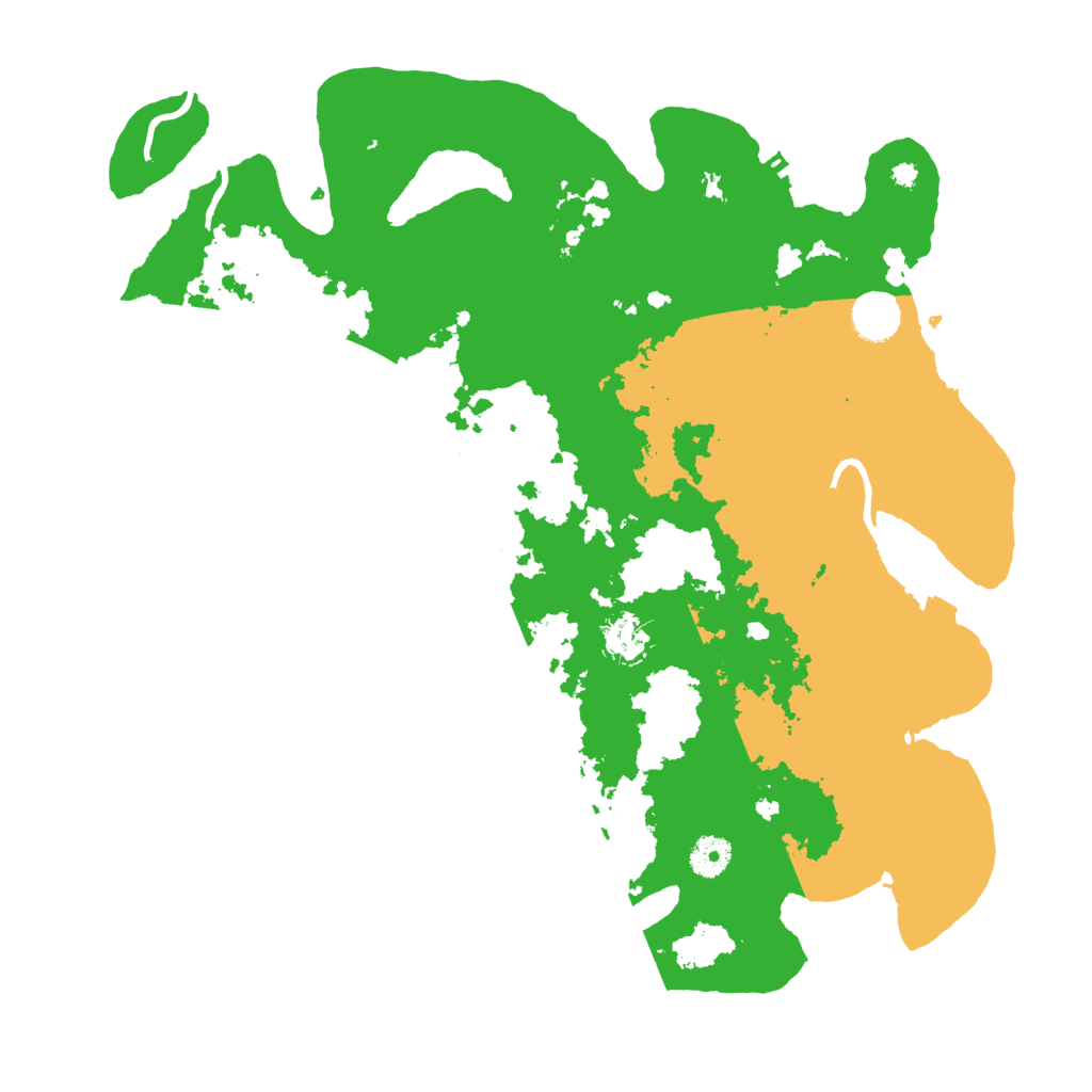 Biome Rust Map: Procedural Map, Size: 4000, Seed: 1312141516