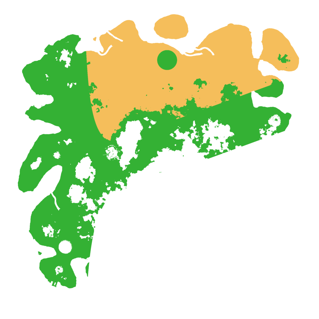 Biome Rust Map: Procedural Map, Size: 4250, Seed: 9387