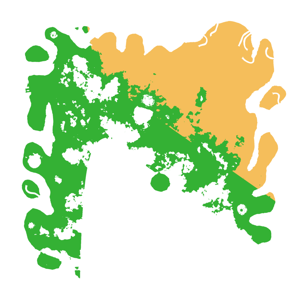 Biome Rust Map: Procedural Map, Size: 4500, Seed: 487608807