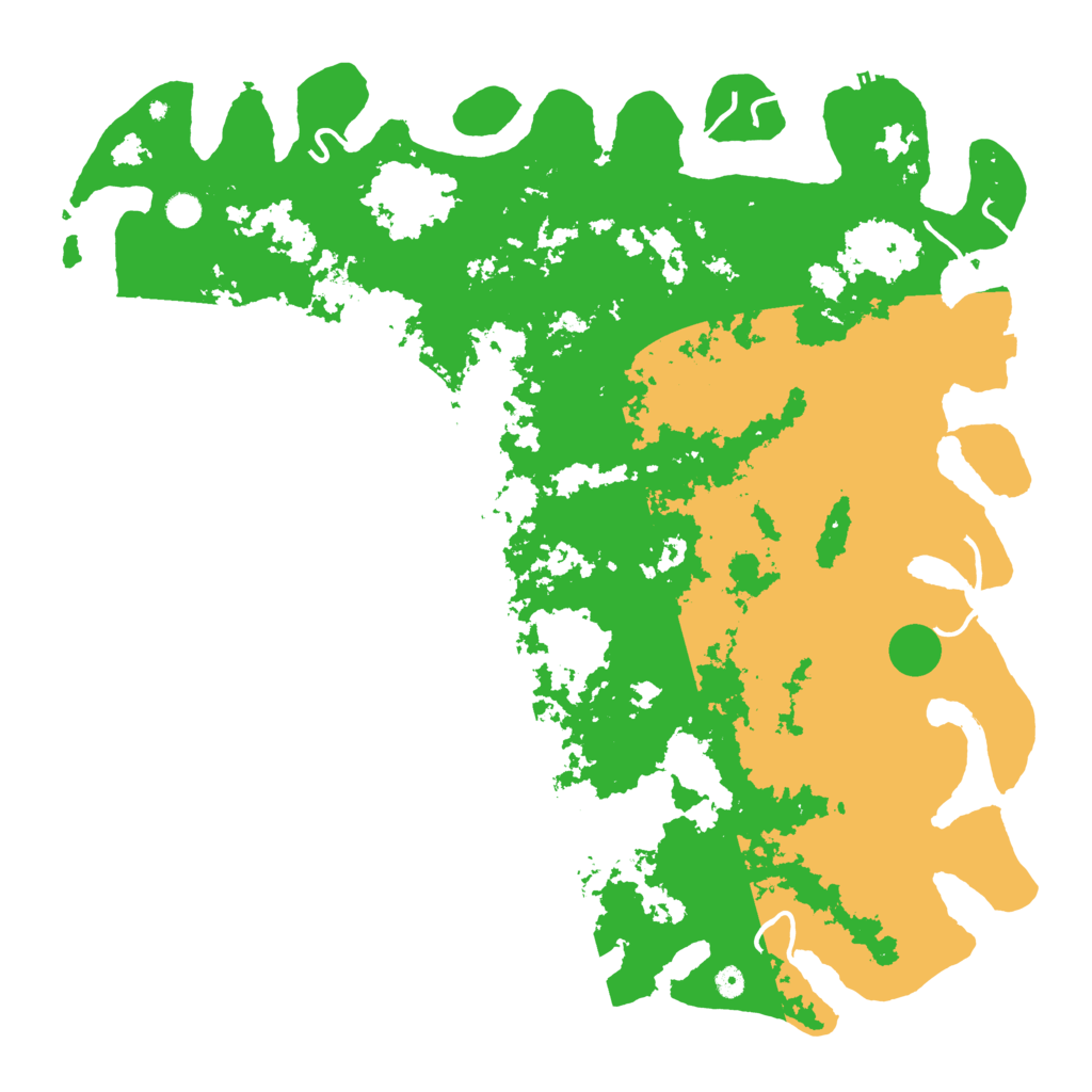 Biome Rust Map: Procedural Map, Size: 5500, Seed: 564896