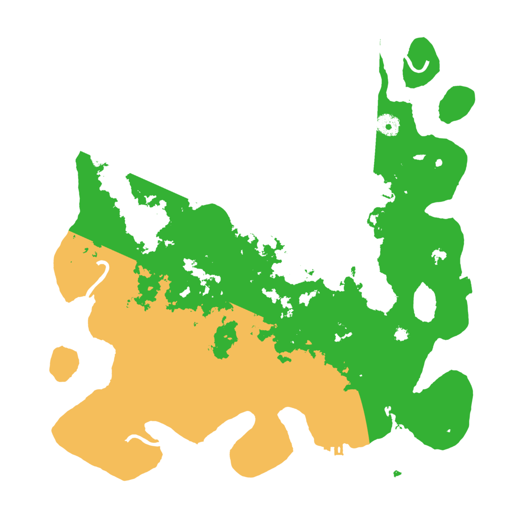 Biome Rust Map: Procedural Map, Size: 3500, Seed: 792319706