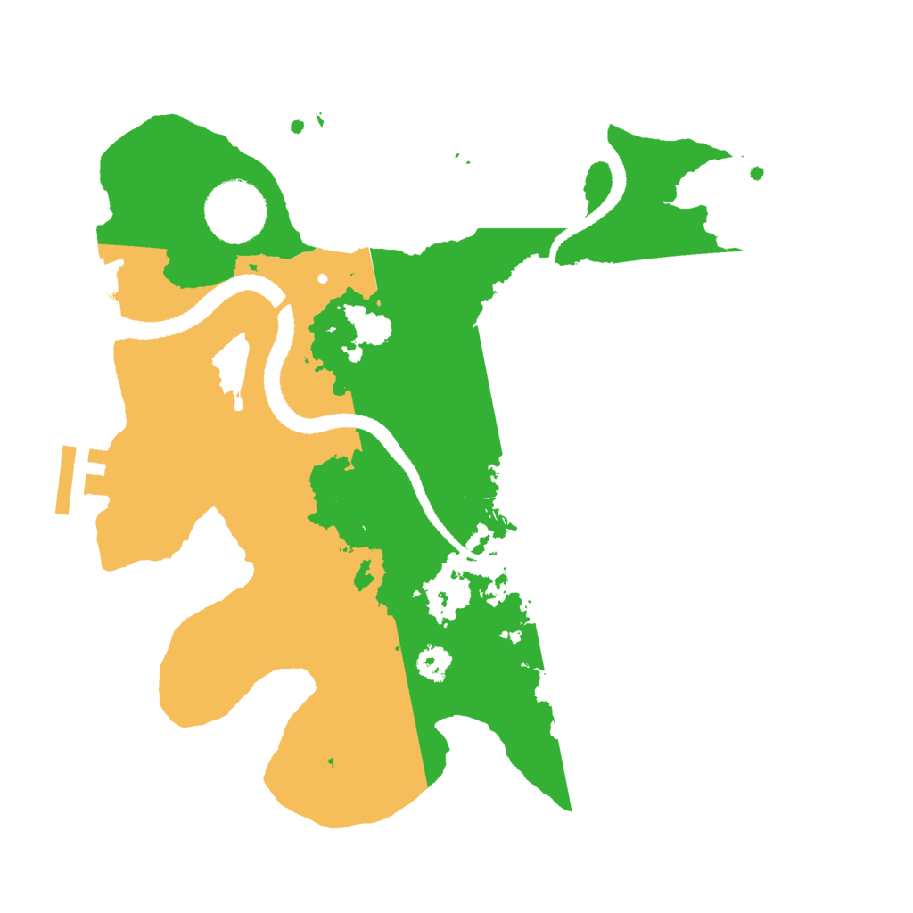 Biome Rust Map: Procedural Map, Size: 2700, Seed: 9786013